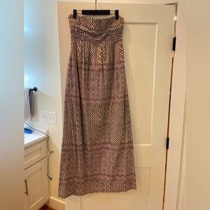 Maxi dress from Anthropologie